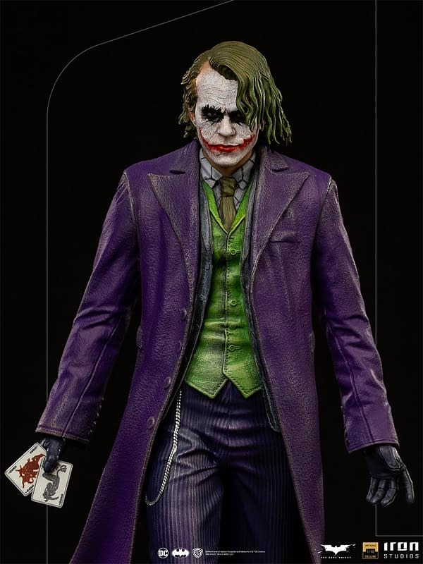 The Dark Knight Joker Return to Gotham With Iron Studios