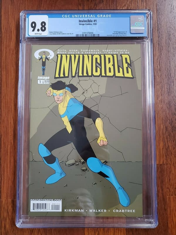 Invincible #1 Hits $2500 After Amazon Series Debut