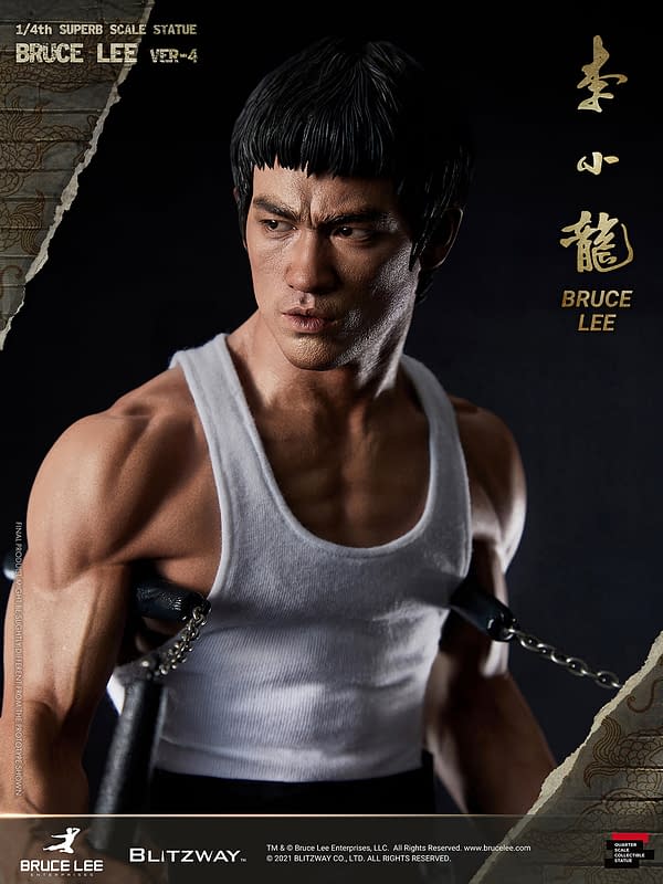 Blitzway Honor's Icon Bruce Lee With Another Tribute Statue