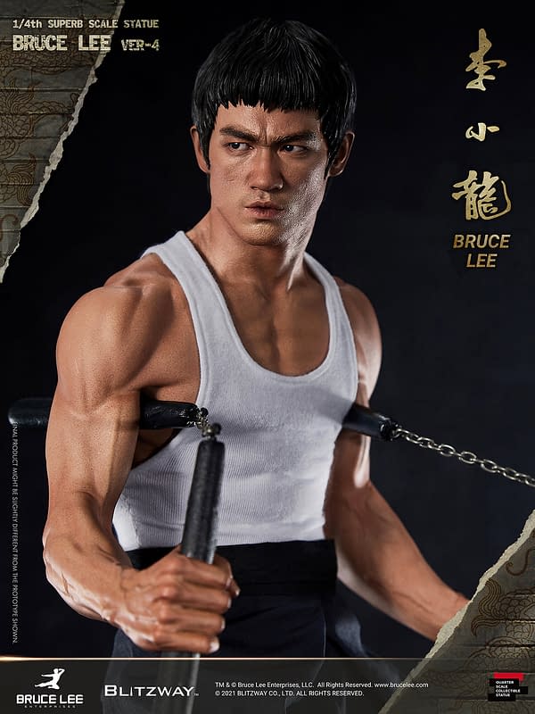 Blitzway Honor's Icon Bruce Lee With Another Tribute Statue