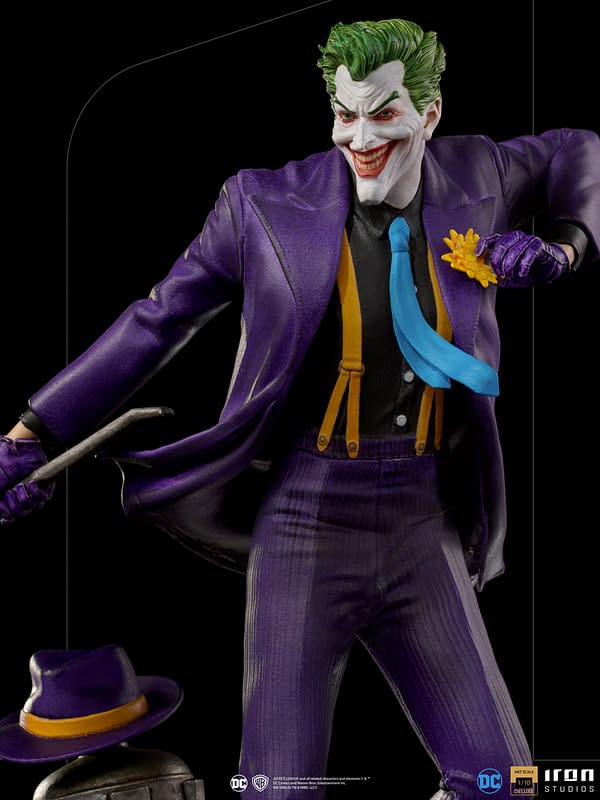 The Joker Receives New Deluxe DC Comics Statue From Iron Studios