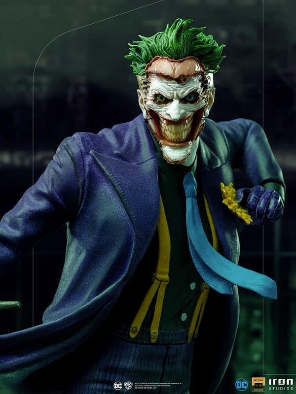 The Joker Receives New Deluxe DC Comics Statue From Iron Studios