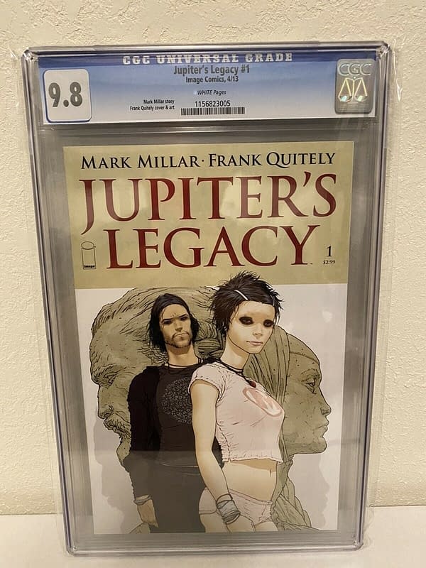 Jupiter's Legacy #1 Jumps To $50 Raw and $224 CGC 9.8, After Netflix Trailer