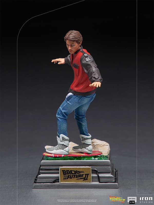 Iron Studios Reveals Back to the Future Part II Marty McFly Statue