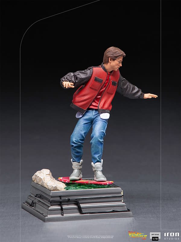 Iron Studios Reveals Back to the Future Part II Marty McFly Statue