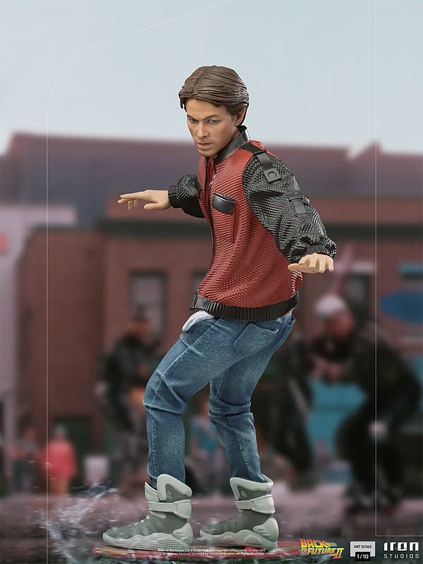 Iron Studios Reveals Back to the Future Part II Marty McFly Statue