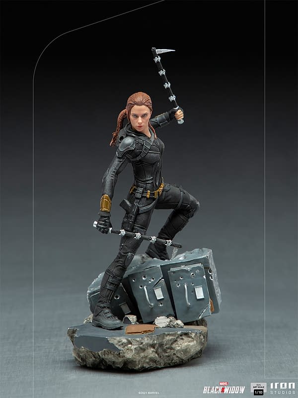 Iron Studios Reveals Final Black Widow Statue With Natasha Romanoff