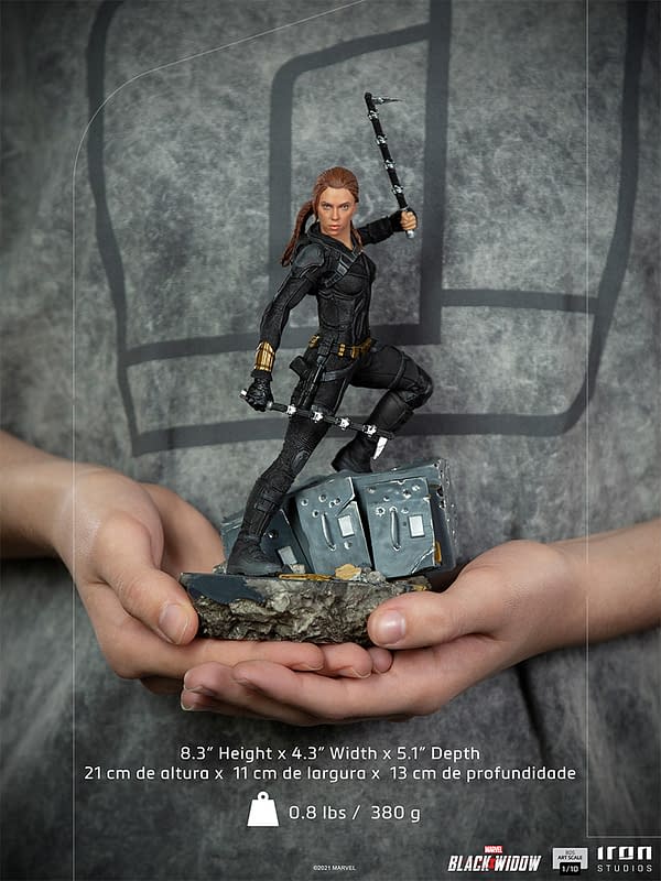 Iron Studios Reveals Final Black Widow Statue With Natasha Romanoff