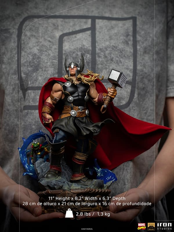 Iron Studios Unleashed the Power of Thor with New Marvel Statue