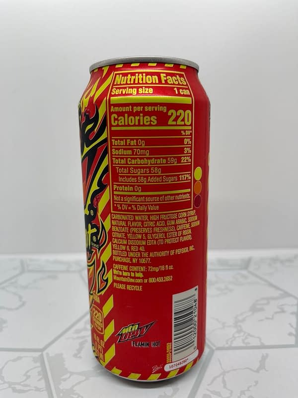 Mountain Dew Flamin' Hot is a Tasty and Fiery Masterpiece