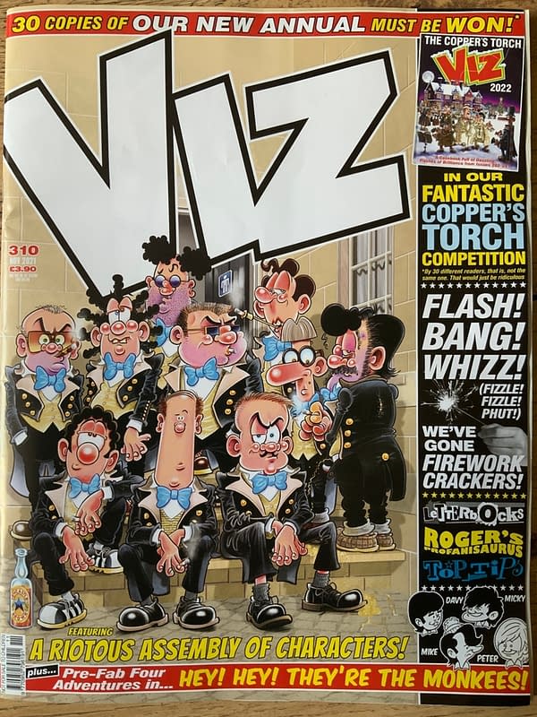 Viz Comic Does The Bullingdon Club With Baxter Basics MP