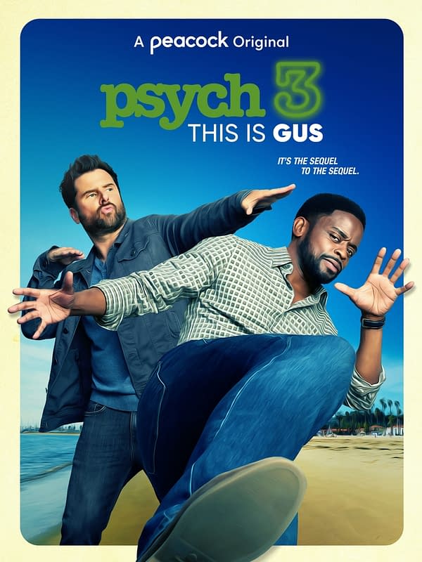 Psych 3: This Is Gus Poster Drives Joke Home; Guide to Gus' Love Life
