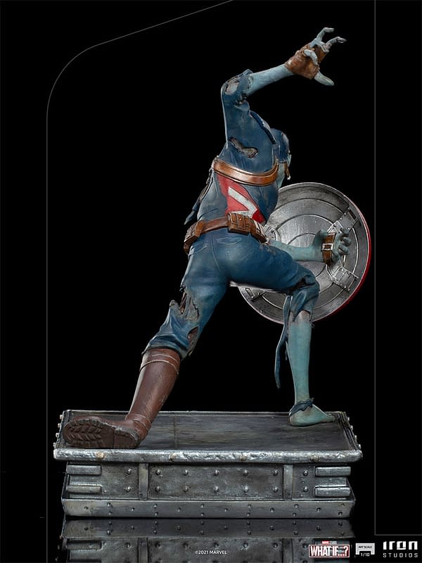 Captain America Rises from the Dead with Iron Studios What If…? Statue