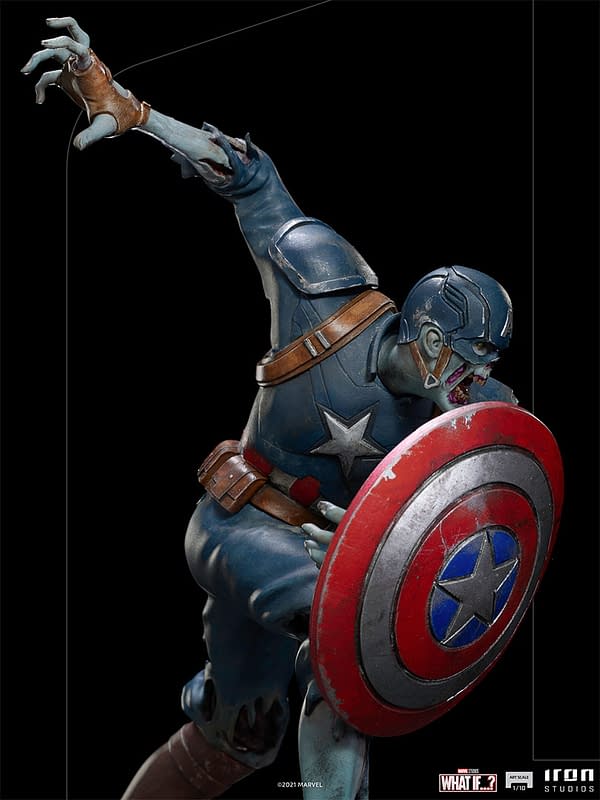 Captain America Rises from the Dead with Iron Studios What If…? Statue