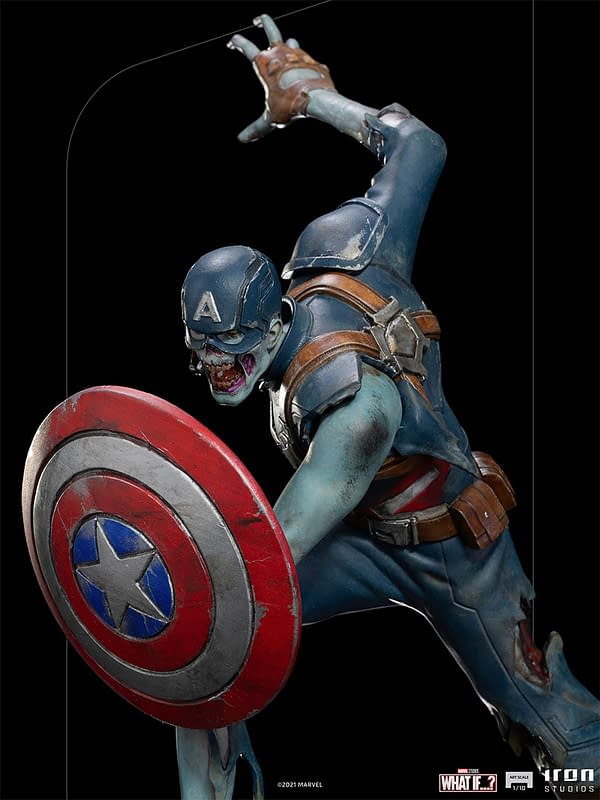 Captain America Rises from the Dead with Iron Studios What If…? Statue