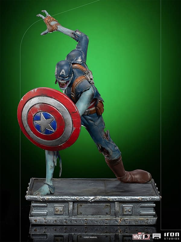 Captain America Rises from the Dead with Iron Studios What If…? Statue