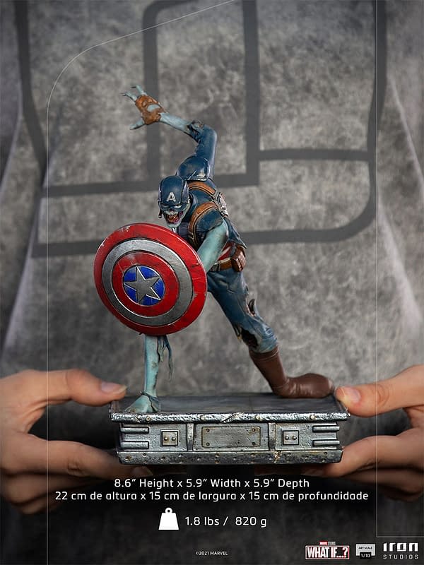 Captain America Rises from the Dead with Iron Studios What If…? Statue