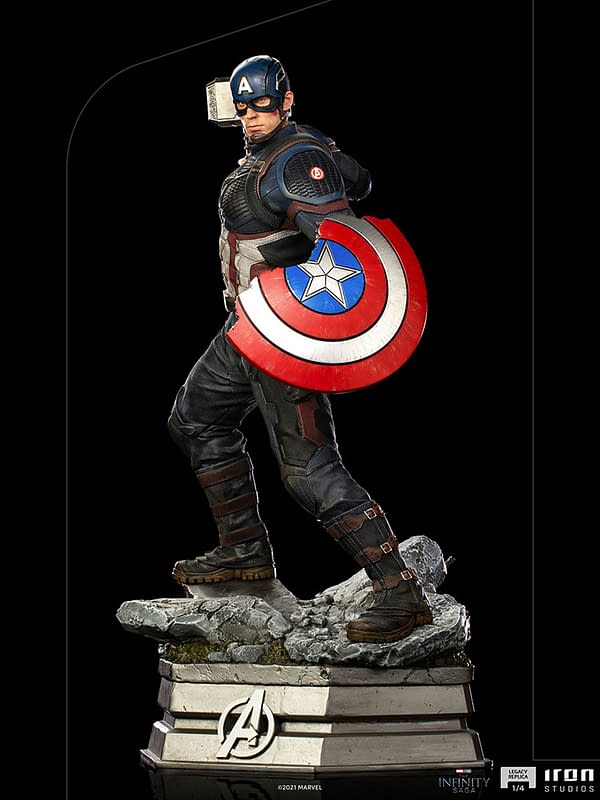 Captain America is Worthy Once Again with New Iron Studios Statue
