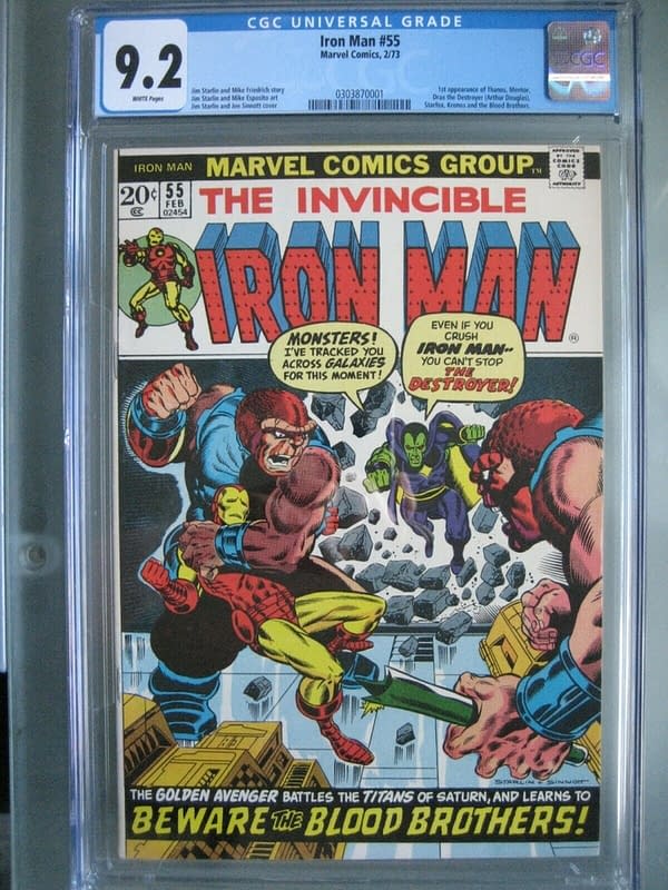 Iron Man #55 Gets An New Aftermarket Sales Bump