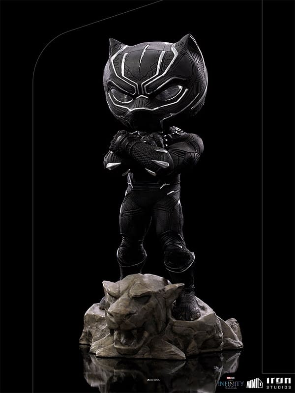 Black Panther Receives New Marvel Studios Iron Studios MiniCo Statue