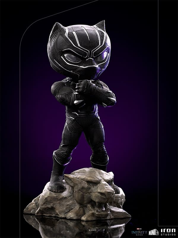 Black Panther Receives New Marvel Studios Iron Studios MiniCo Statue