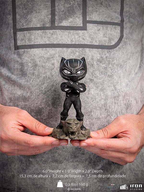 Black Panther Receives New Marvel Studios Iron Studios MiniCo Statue