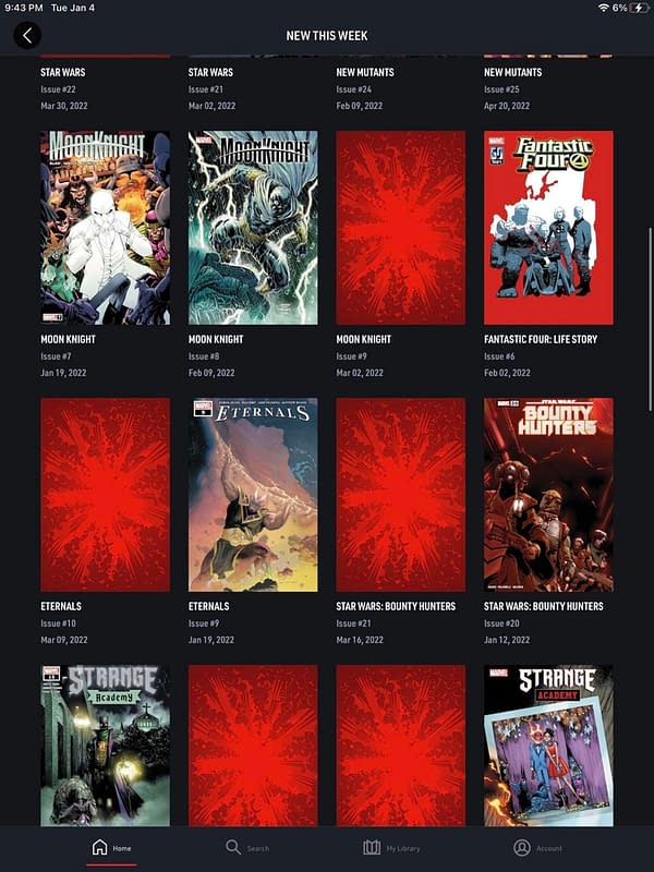 Marvel Unlimited Leaked A Bunch of January Comics Last Night
