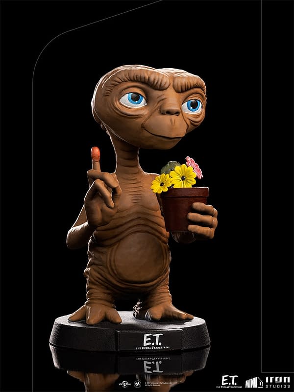 Iron Studios Debuts Adorable E.T. the Extra Terrestrial MiniCo Statue