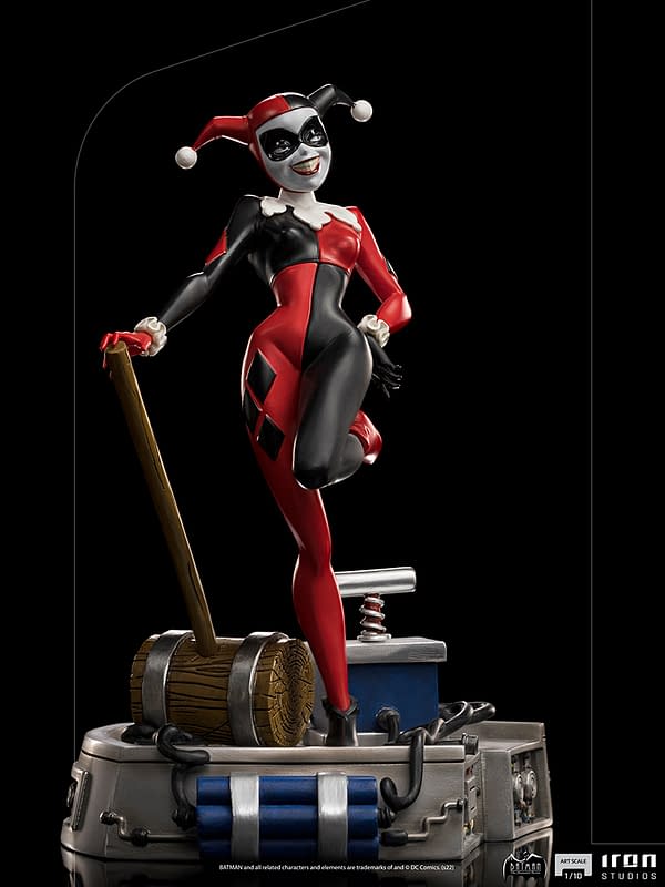 Batman: The Animated Series Joker and Harley Come to Iron Studios