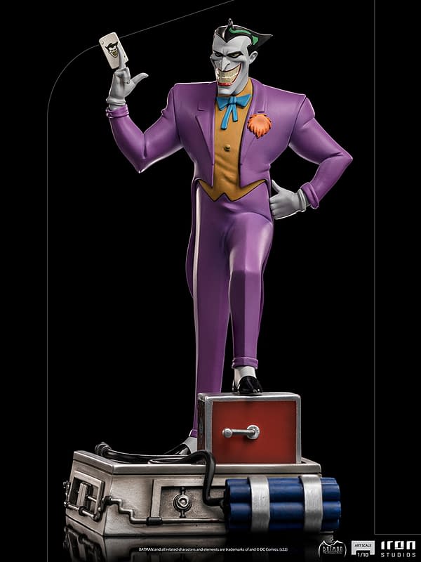 Batman: The Animated Series Joker and Harley Come to Iron Studios