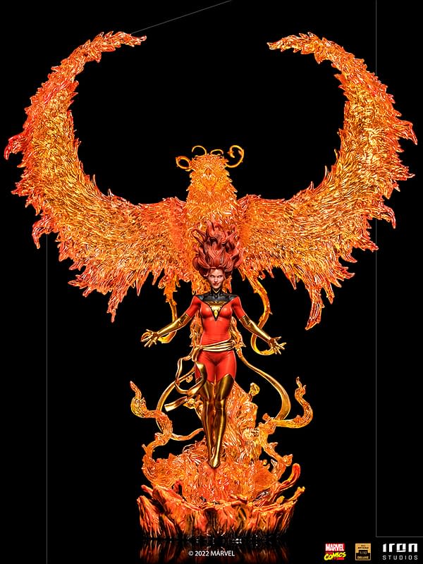 The Phoenix Rises as Iron Studios Reveals New X-Men Deluxe Statue