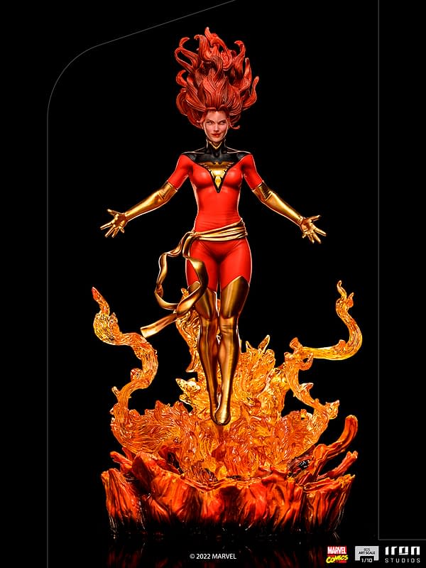 The Phoenix Rises as Iron Studios Reveals New X-Men Deluxe Statue