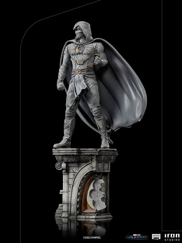 Moon Knight Blesses Iron Studios with New Marvel Studios Statue 