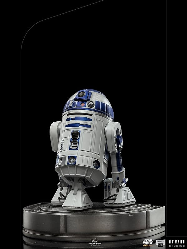 Iron Studios Reveals Star Wars The Mandalorian Luke, Grogu, and R2 Statues