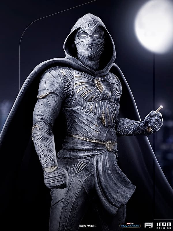 Moon Knight Blesses Iron Studios with New Marvel Studios Statue 