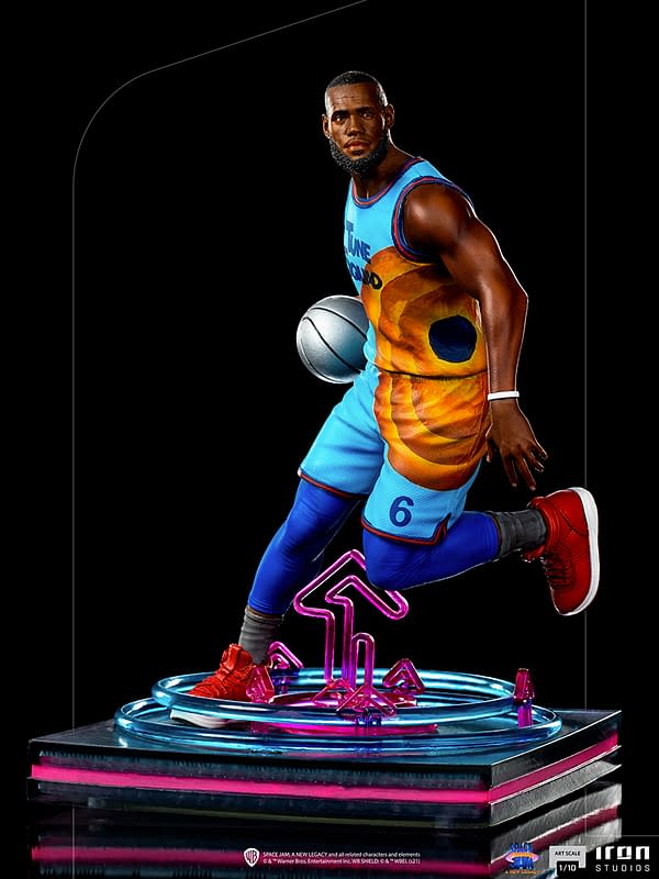 LeBron James Hits the Court with New Space Jam: A New Legacy Statue