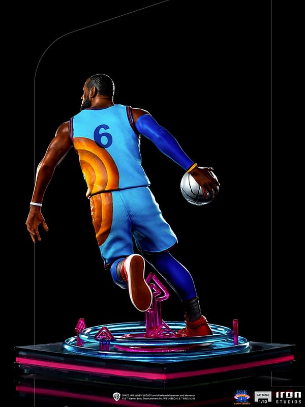 LeBron James Hits the Court with New Space Jam: A New Legacy Statue 