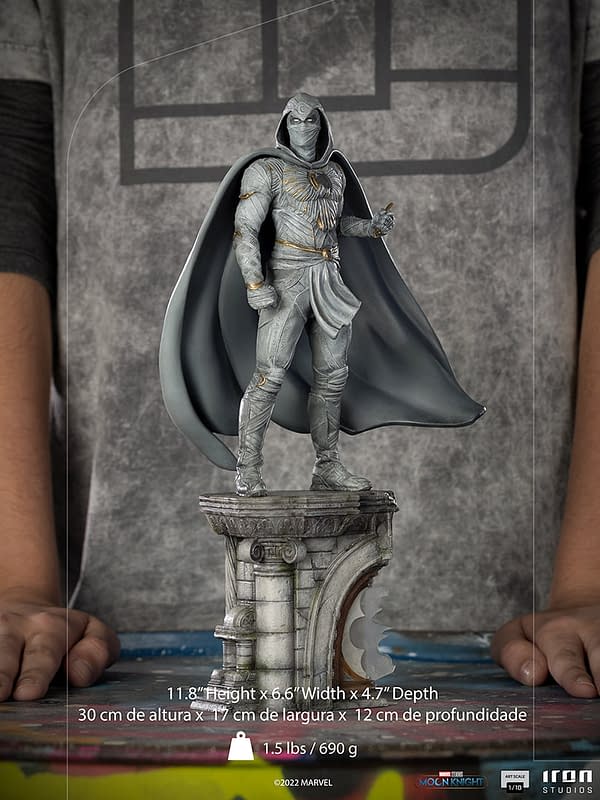 Moon Knight Blesses Iron Studios with New Marvel Studios Statue 