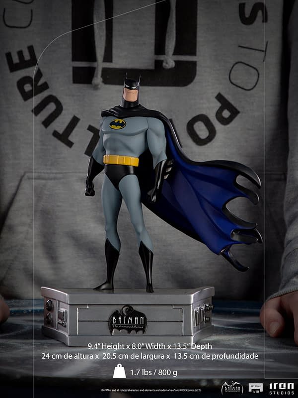 Batman: The Animated Series Receives New Statue from Iron Studios 