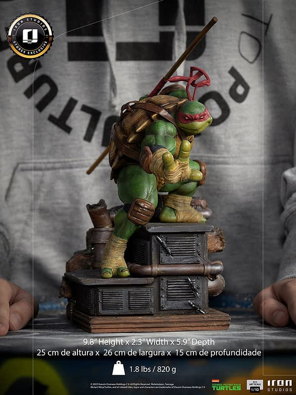 Teenage Mutant Ninja Turtles Awake from the Sewer with Iron Studios