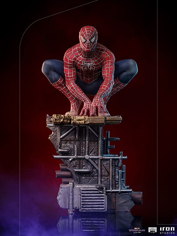 Tobey Maguire Spider-Man is Back with New Iron Studios Statue 