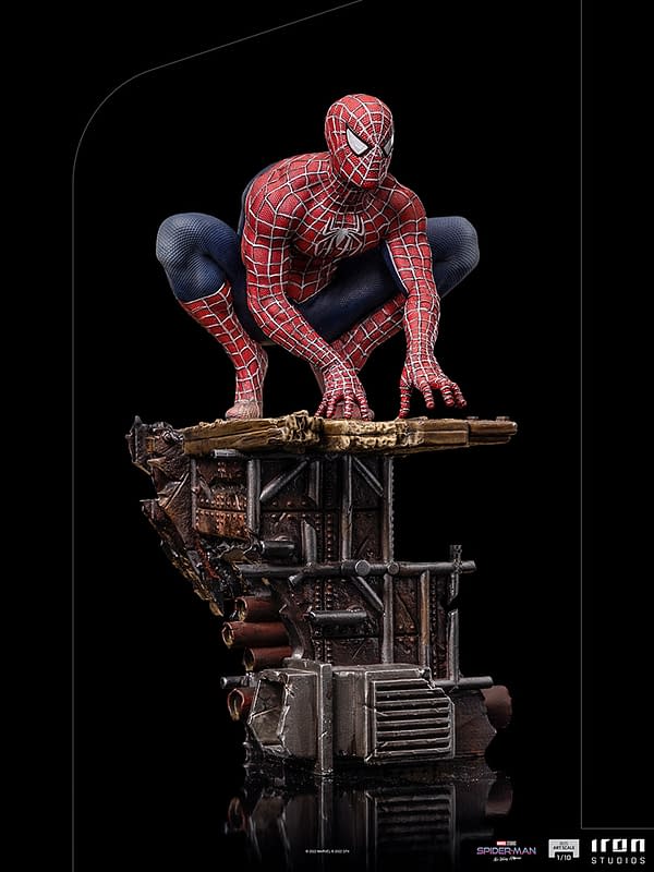 Tobey Maguire Spider-Man is Back with New Iron Studios Statue 