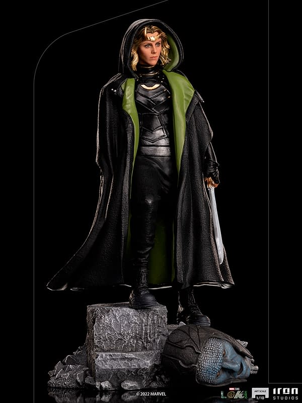 Sylvie is Front and Center with New Marvel Studios Loki Statue