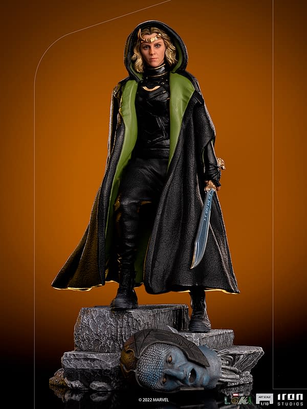 Sylvie is Front and Center with New Marvel Studios Loki Statue