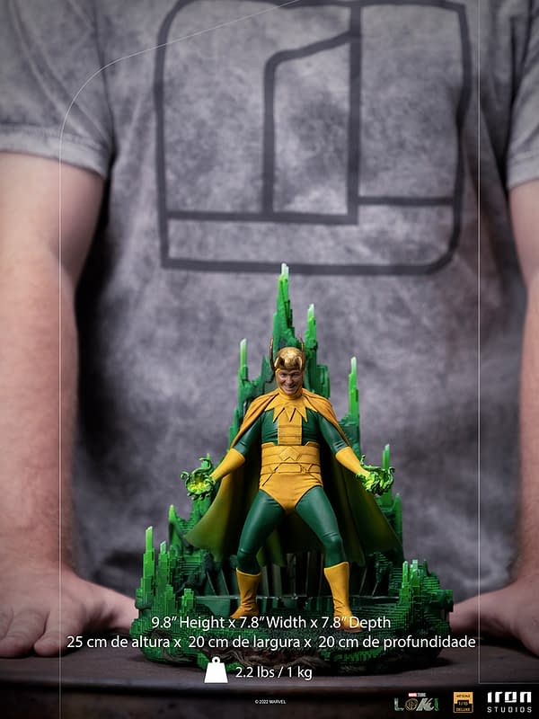 Classic Loki Shows His Glorious Purpose with New Iron Studio Statue 