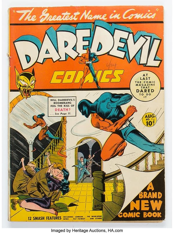 Daredevil Comics #2 (Lev Gleason, 1941)