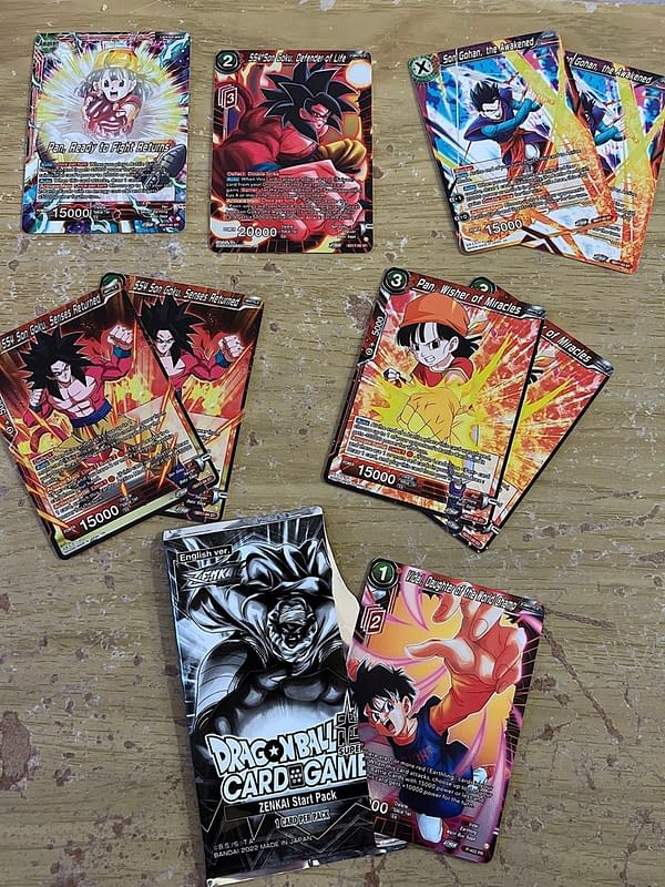 Dragon Ball Super CG Red Rage Starter Deck. Credit: Theo Dwyer