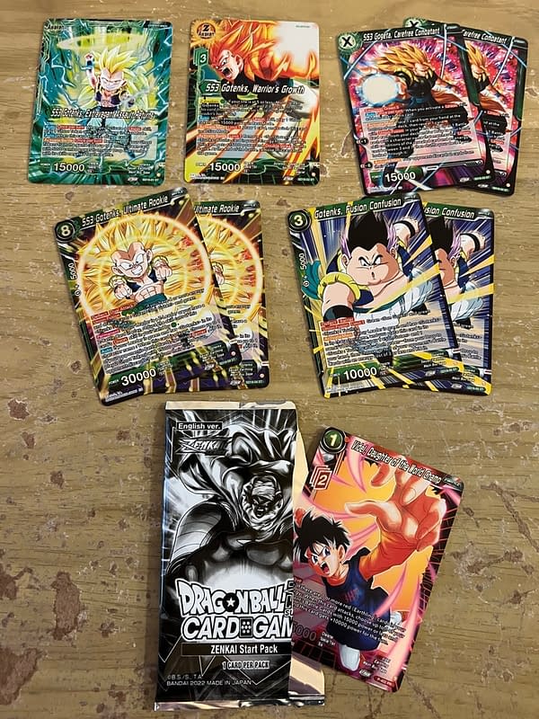 Dragon Ball Super CG Green Fusion Starter Deck. Credit: Theo Dwyer