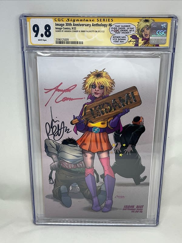 Amanda Conner's The Pro Signature Series CGC Header Is Hilarious