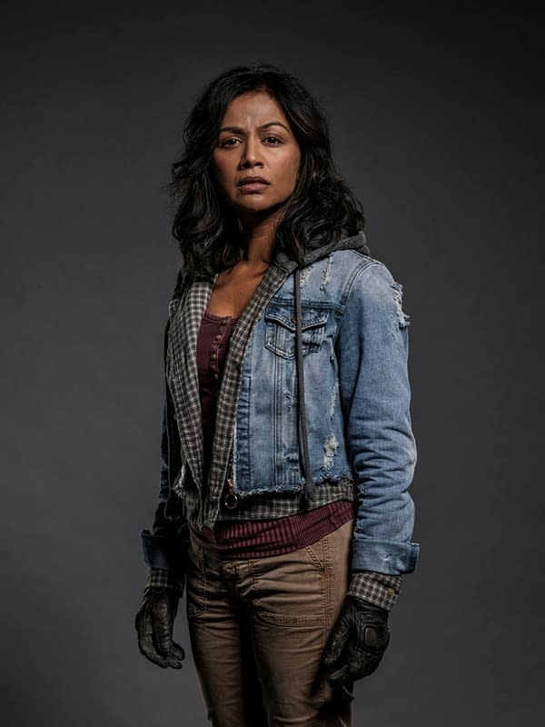 Fear the Walking Dead S08 Morgan, Madison &#038; Grace Portraits Released